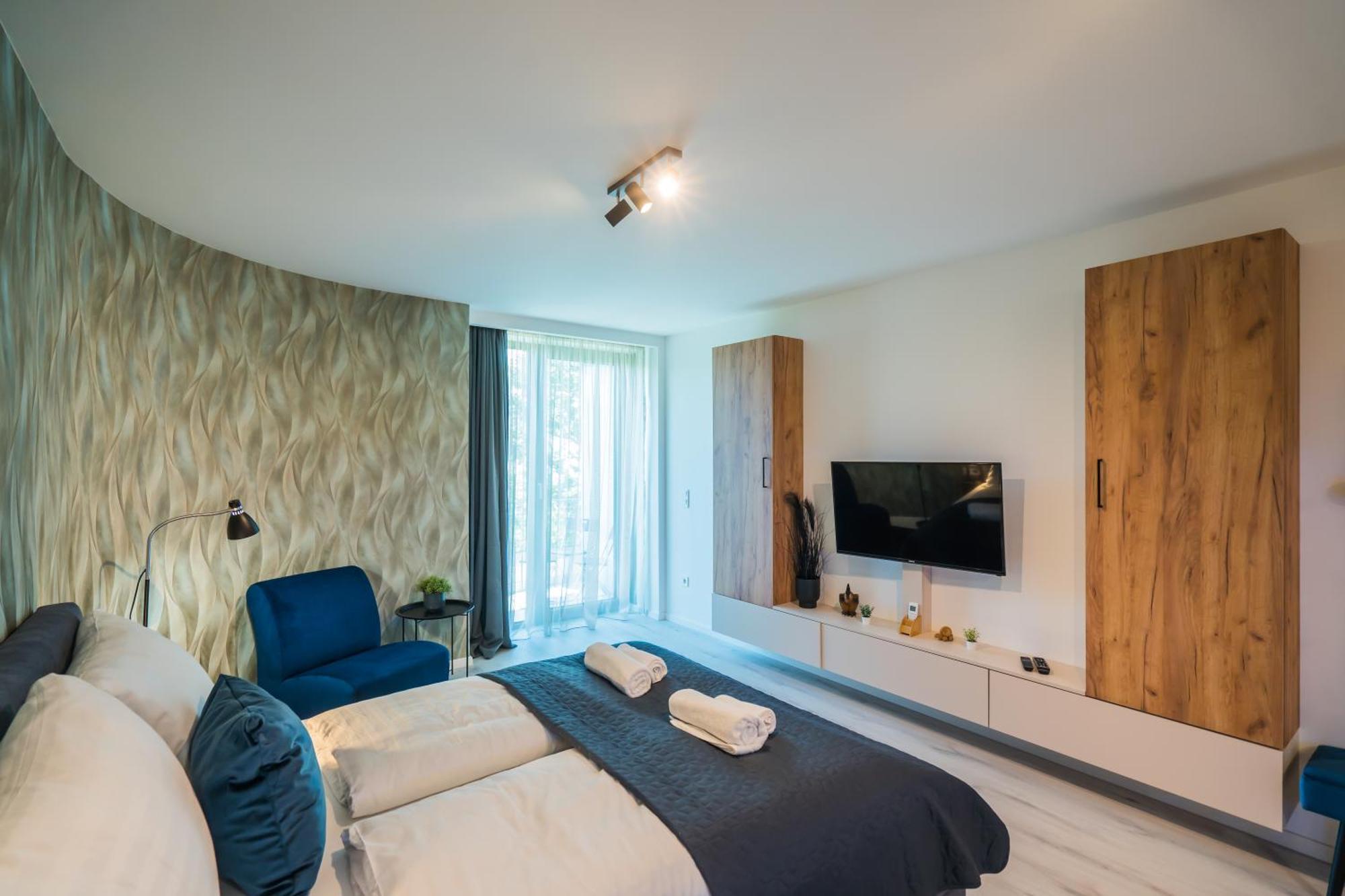 Myflat Wave 36 Suite Siófok Eksteriør billede